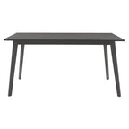 Tραπεζαρία Benson - Orlean σετ 7τμχ rustic grey - ύφασμα γκρι 150x90x75εκ