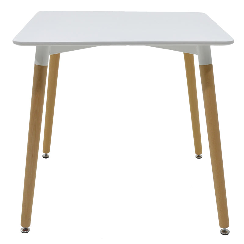 Φοιτητικό πακέτο επίπλων κουζίνας Deli σετ 5τεμ σε λευκή απόχρωση 80x80x76εκ