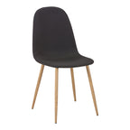 Τραπεζαρία Manka I-Bella σετ 3τεμ σε sonoma απόχρωση 80x80x77εκ