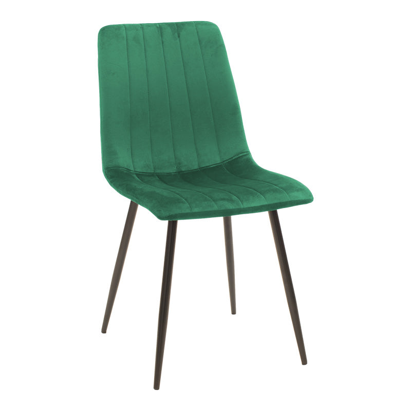 Τραπεζαρία Balou-Noor σετ 5τεμ MDF μαύρο-κυπαρισσι Φ120x73εκ