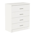 Σετ Κρεβατοκάμαρας Olympus White με Κρεβάτι 140x200εκ Σετ 4τεμ