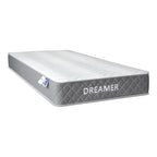 Κρεβάτι με στρώμα Athos-Dreamer λευκό 90x190εκ