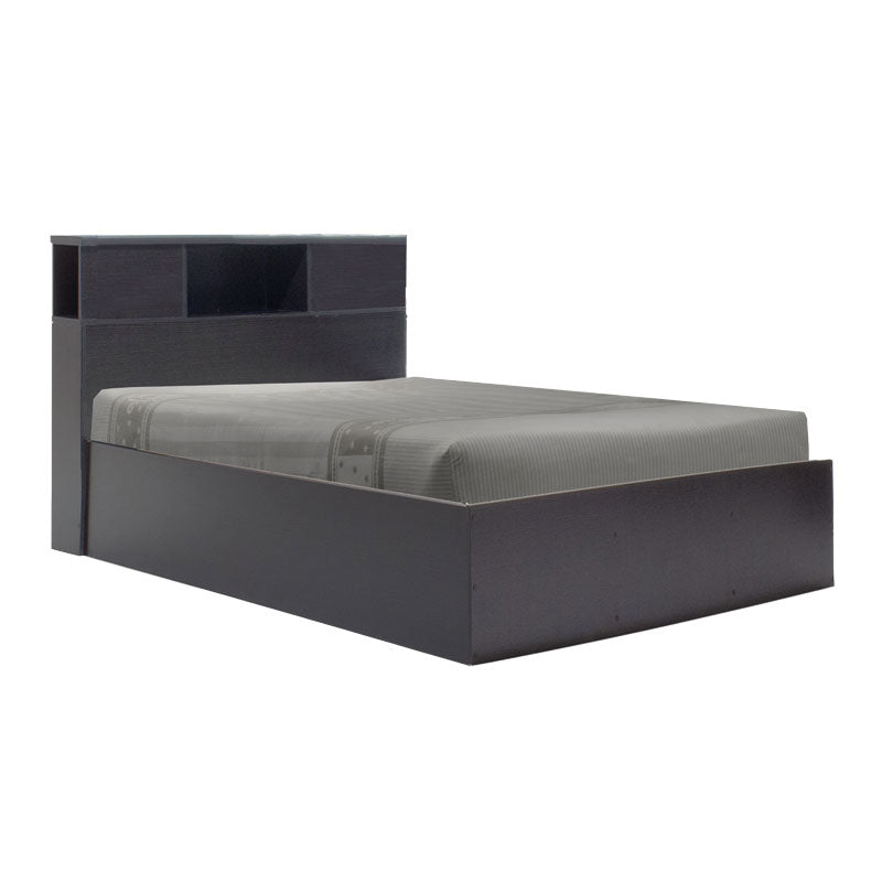 Κρεβάτι με στρώμα Olympus-Perfecto wenge 120x200εκ