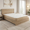 Κρεβάτι με στρώμα Athos Sleepy sonoma 160x200εκ