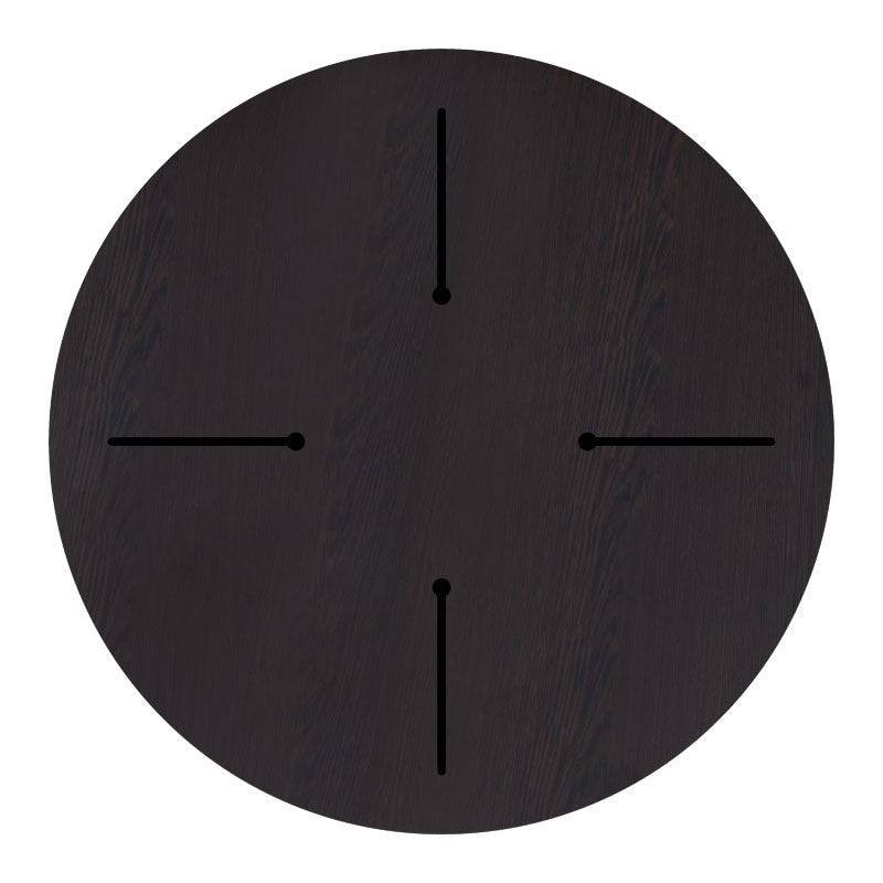 Επιφάνεια τραπεζιού Portico HPL wenge Φ60εκ πάχους 12mm