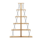 Βιβλιοθήκη mini Tars sonoma-μαύρο 100x22x150εκ