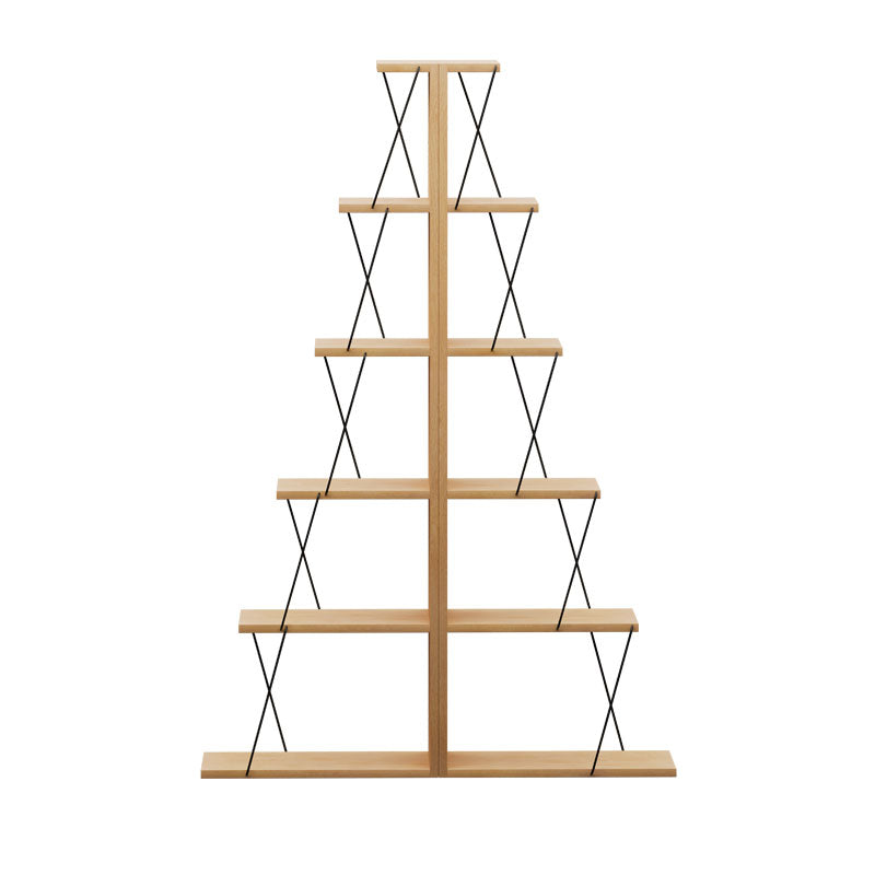 Βιβλιοθήκη mini Tars sonoma-μαύρο 100x22x150εκ