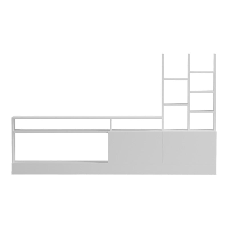 Σύνθετο σαλονιού Seruno λευκό 170x25x100εκ
