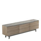 Έπιπλο τηλεόρασης Kasandra μπεζ μαρμάρου-sonoma 180x35x48.5εκ