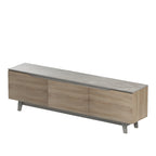 Έπιπλο τηλεόρασης Kasandra μπεζ μαρμάρου-sonoma 180x35x48.5εκ