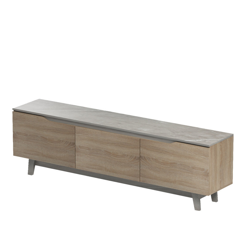 Έπιπλο τηλεόρασης Kasandra μπεζ μαρμάρου-sonoma 180x35x48.5εκ