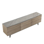 Έπιπλο τηλεόρασης Kasandra μπεζ μαρμάρου-sonoma 180x35x48.5εκ