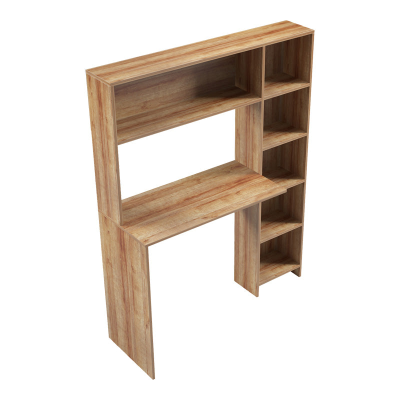 Γραφείο με βιβλιοθήκη Janson oak 113.2x40x141.8εκ