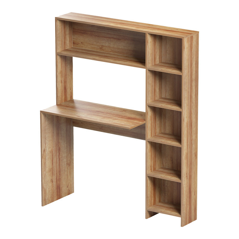 Γραφείο με βιβλιοθήκη Janson oak 113.2x40x141.8εκ