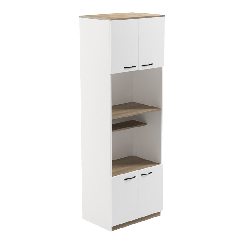 Ντουλάπα κουζίνας Rowan σε λευκή-sonoma απόχρωση 60x42x182εκ