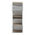 Ντουλάπα κουζίνας Rowan σε λευκή-sonoma απόχρωση 60x42x182εκ