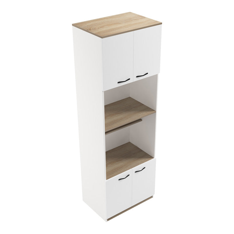 Ντουλάπα κουζίνας Rowan σε λευκή-sonoma απόχρωση 60x42x182εκ