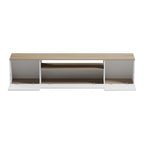 Έπιπλο τηλεόρασης Winey σε sonoma-λευκή απόχρωση 180x44.5x44.5εκ