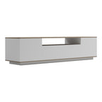 Έπιπλο τηλεόρασης Winey σε sonoma-λευκή απόχρωση 180x44.5x44.5εκ
