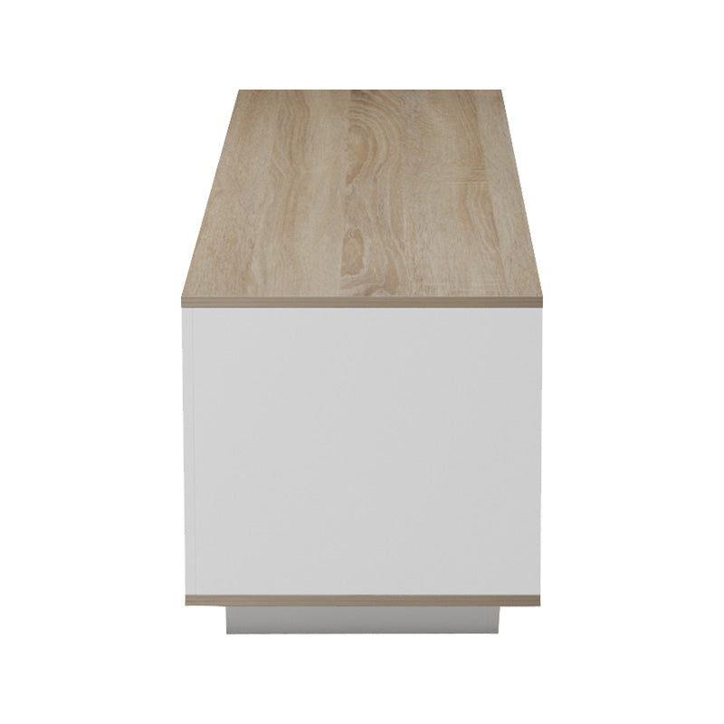 Έπιπλο τηλεόρασης Winey σε sonoma-λευκή απόχρωση 180x44.5x44.5εκ