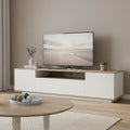 Έπιπλο τηλεόρασης Winey σε sonoma-λευκή απόχρωση 180x44.5x44.5εκ