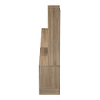 Σύνθετο σαλονιού Seruno sonoma 170x25x100εκ
