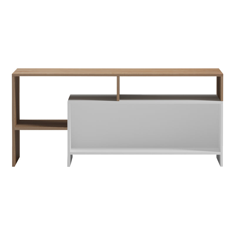Τραπέζι σαλονιού Consa sonoma - λευκό 120x60x53.6εκ