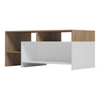 Τραπέζι σαλονιού Consa sonoma - λευκό 120x60x53.6εκ