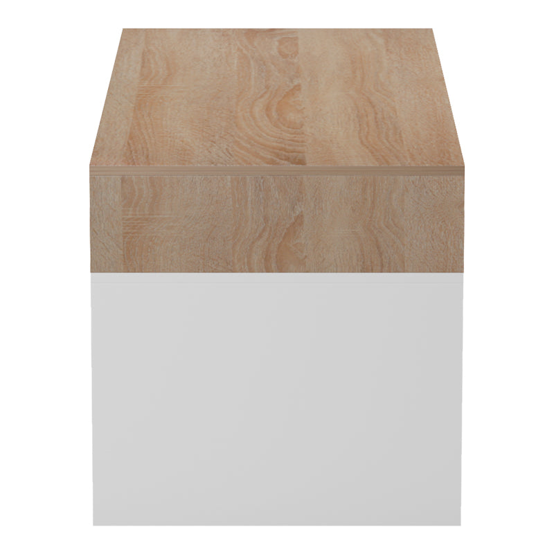 Τραπέζι σαλονιού Consa sonoma - λευκό 120x60x53.6εκ