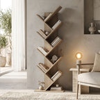 Βιβλιοθήκη Fyllo sonoma 50x25x141.5εκ