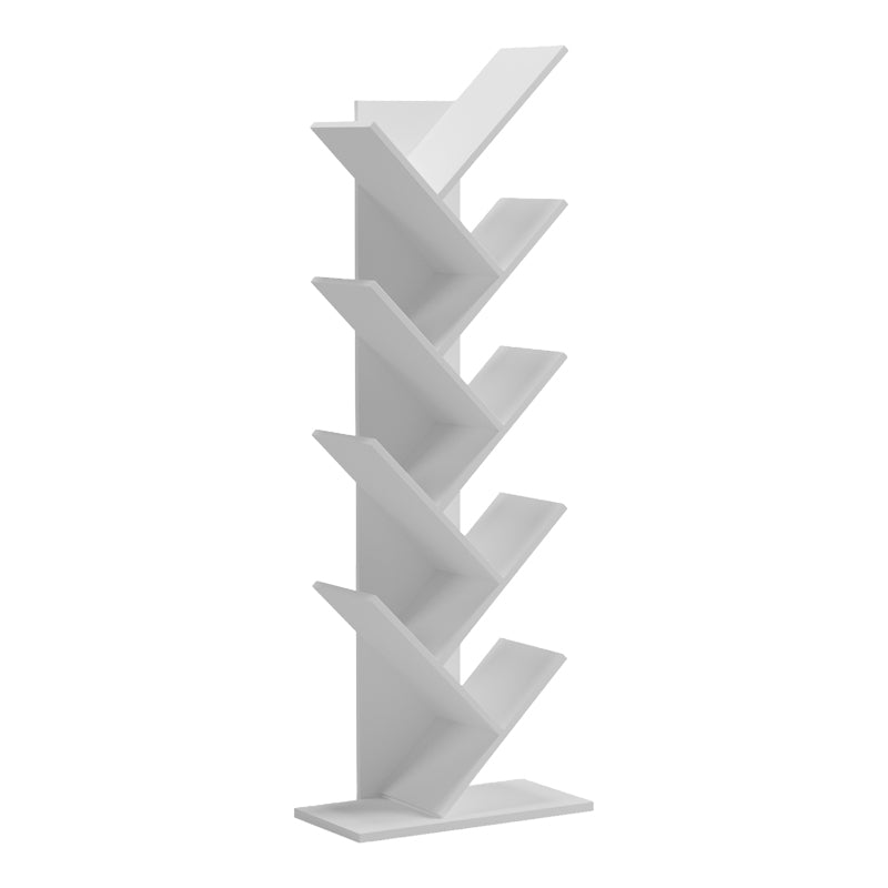 Βιβλιοθήκη Fyllo λευκό 50x25x141.5εκ