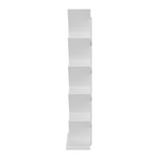 Βιβλιοθήκη Fyllo λευκό 50x25x141.5εκ