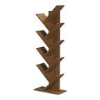 Βιβλιοθήκη Fyllo καρυδί 50x25x141.5εκ