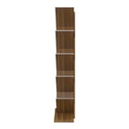 Βιβλιοθήκη Fyllo καρυδί 50x25x141.5εκ