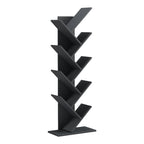 Βιβλιοθήκη Fyllo ανθρακί 50x25x141.5εκ