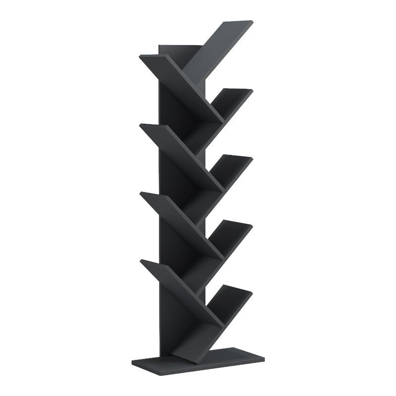 Βιβλιοθήκη Fyllo ανθρακί 50x25x141.5εκ
