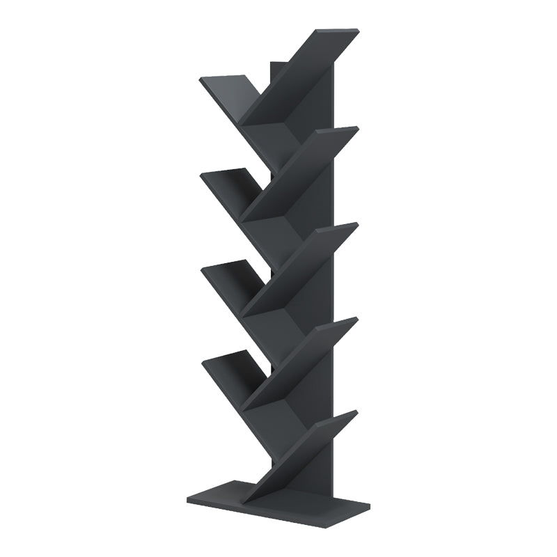 Βιβλιοθήκη Fyllo ανθρακί 50x25x141.5εκ