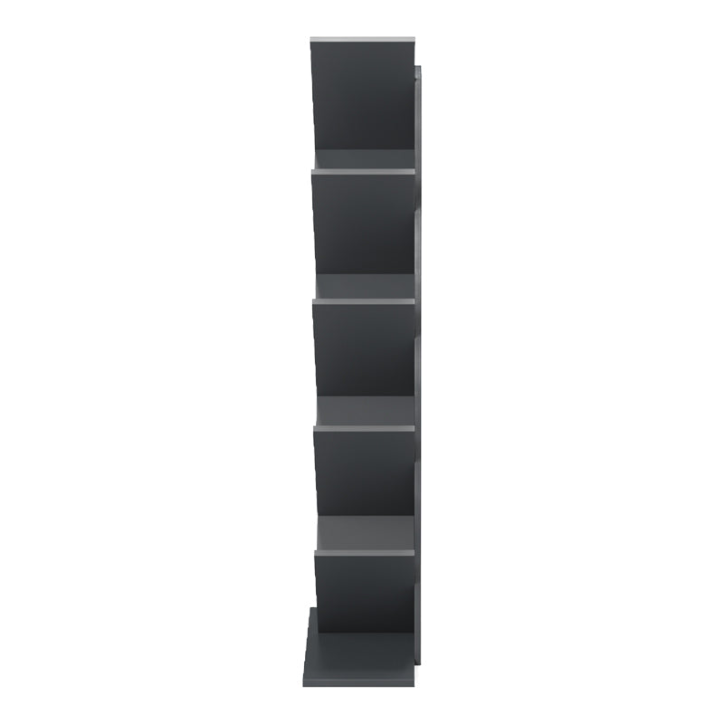 Βιβλιοθήκη Fyllo ανθρακί 50x25x141.5εκ