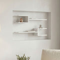 Ραφιέρα τοίχου Galler λευκό 79x19.5x18εκ