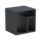 Βοηθητικό τραπέζι Doublo ανθρακί 40x35x40εκ