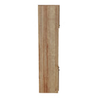 Ντουλάπα κουζίνας Rowan σε ανθρακί-oak απόχρωση 60x42x182εκ
