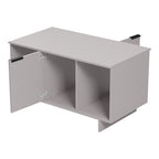 Τραπέζι σαλονιού Nalinda taupe 100x55x55εκ