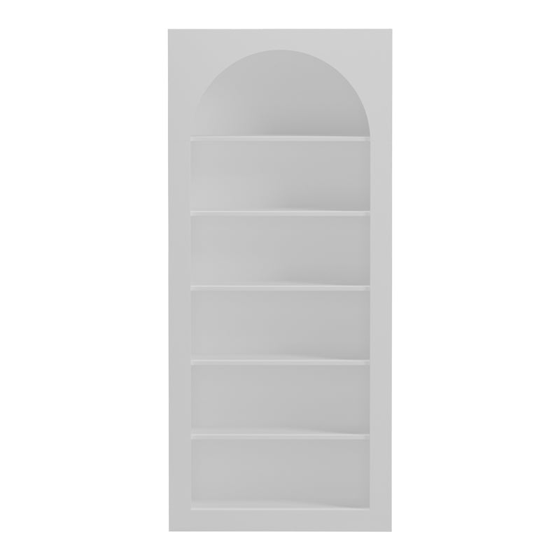 Βιβλιοθήκη Boke λευκό 80x31.5x180εκ