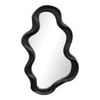 Καθρέπτης Liquid pp σε μαύρη απόχρωση 26x2.7x39εκ