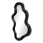 Καθρέπτης Liquid pp σε μαύρη απόχρωση 26x2.7x39εκ