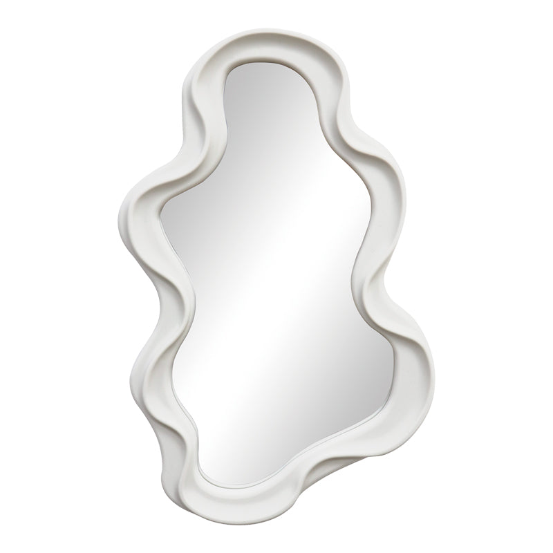 Καθρέπτης Liquid pp σε λευκή απόχρωση 26x2.7x39εκ