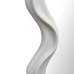 Καθρέπτης Liquid pp σε λευκή απόχρωση 26x2.7x39εκ