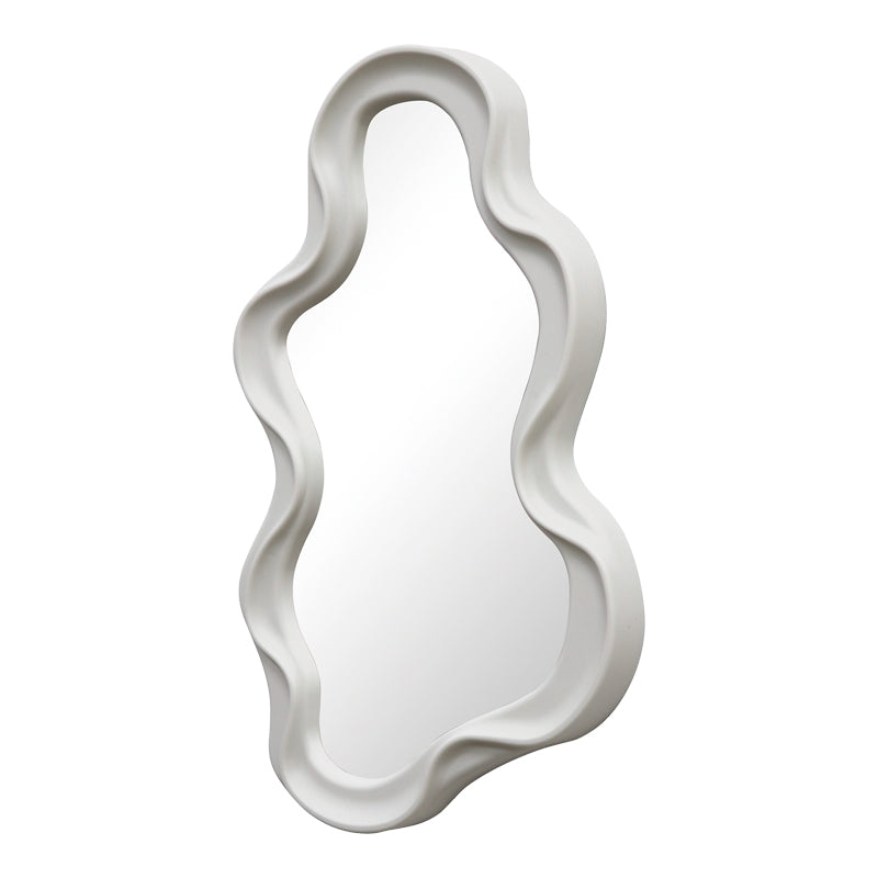Καθρέπτης Liquid pp σε λευκή απόχρωση 26x2.7x39εκ