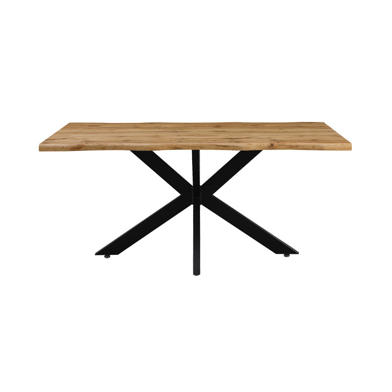 Tραπέζι Gilman MDF sonoma-μαύρο 150x90x75εκ