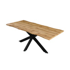 Tραπέζι Gilman MDF sonoma-μαύρο 150x90x75εκ